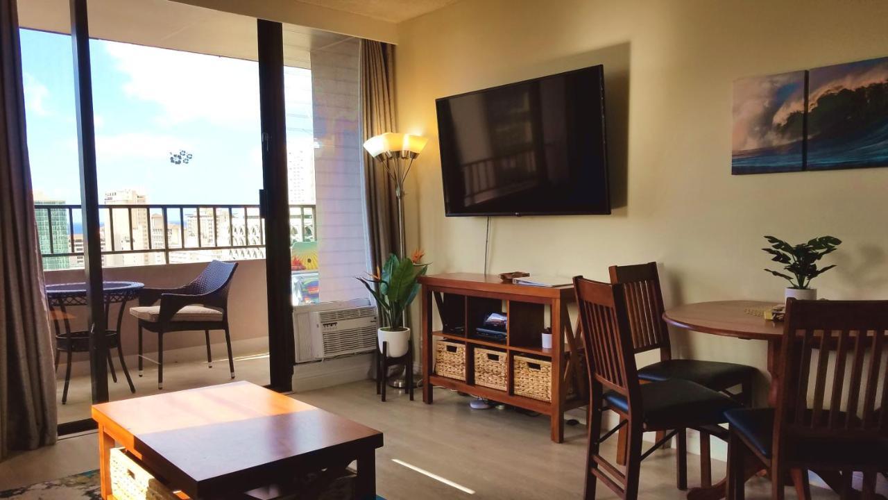 Waikiki Kuhio 1-bedrm Apt, Ocean view, Free Parking&Wifi Honolulu Bagian luar foto
